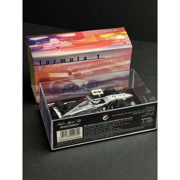 1:43 MINICHAMPS F1 McLAREN MERCEDES MP 4/14 M. HAKKINEN - Picture 3 of 11
